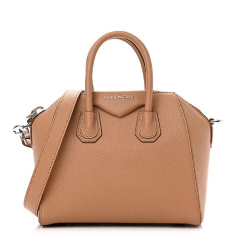 givenchy sugar goatskin mini antigona medium beige|givenchy mini antigona.